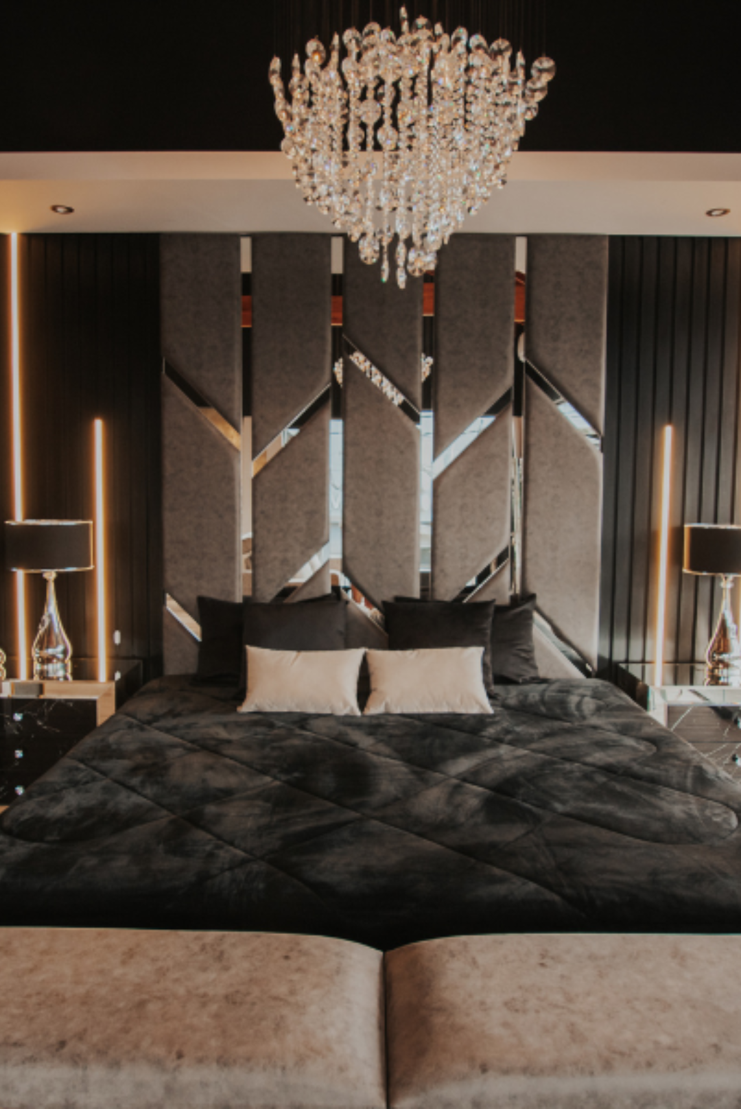 SET DE DORMITORIO Venecia Led