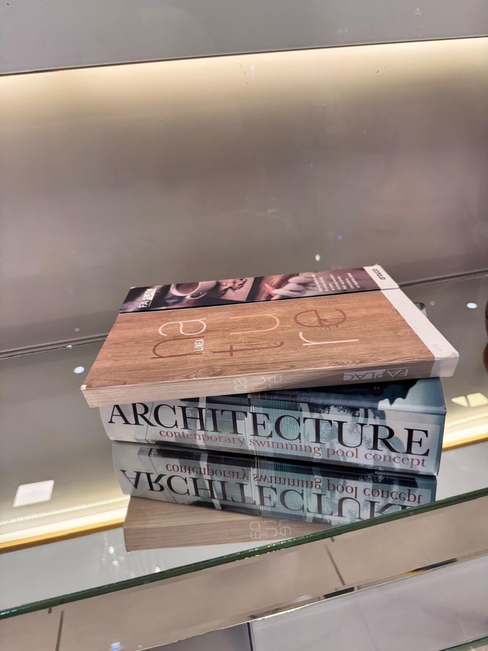 ARCHITECTURE Libro Decorativo